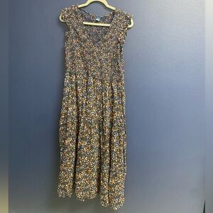 Old Navy Multicolor Floral Maxi Dress